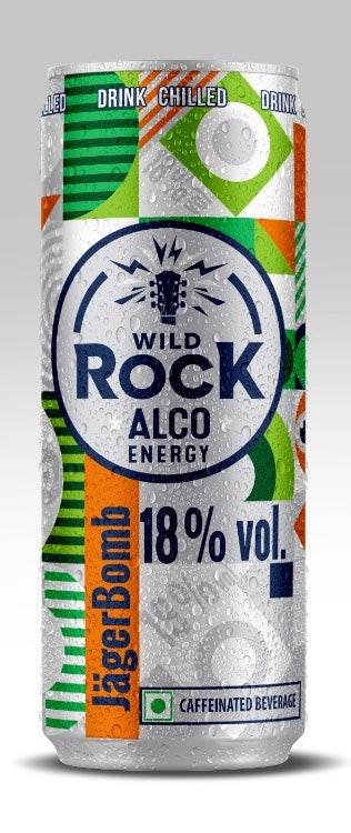 Wild Rock Jäger Bomb 18% Vol Alcohol